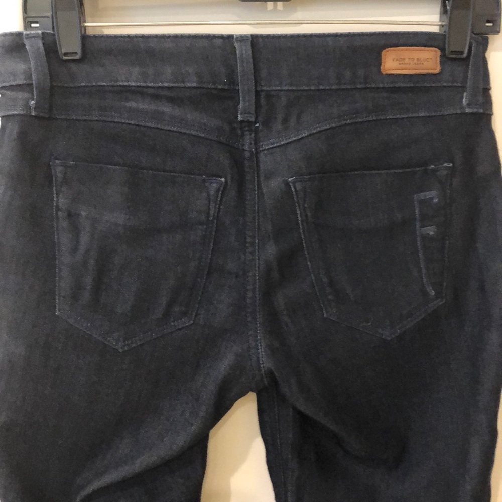 Fade to blue skinny jeans.